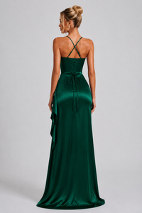 Vestido Helena - Emerald