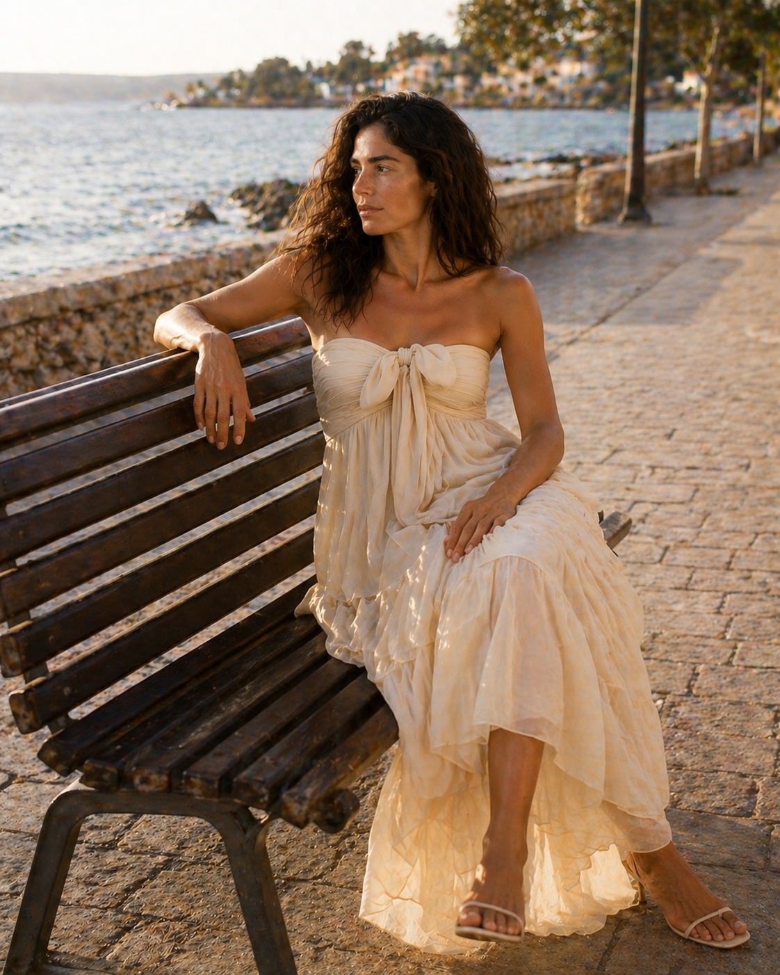 Vestido Levae Crema