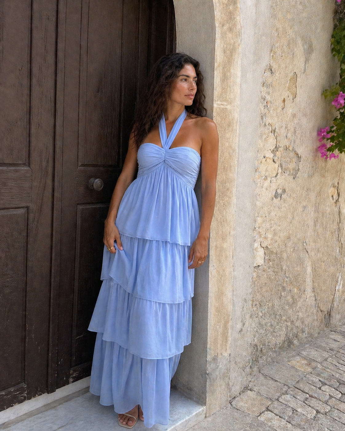 Vestido Levae  Azul