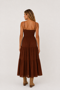 Vestido Aura Chocolate
